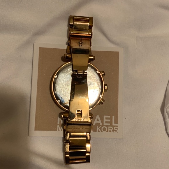 Original Chronograph Parker RoseGoldTone MK watch